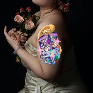 Gashapon de Hora de aventuras tattoo