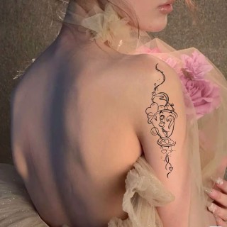 Fineline chip tattoo